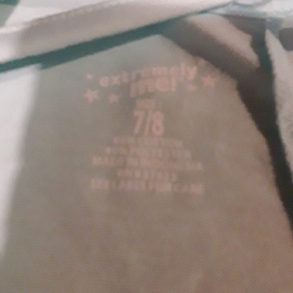 NWT -- FLAMINGO   CROSS BACK TANK. GIRLS SIZE  7/8 - Picture 3 of 5